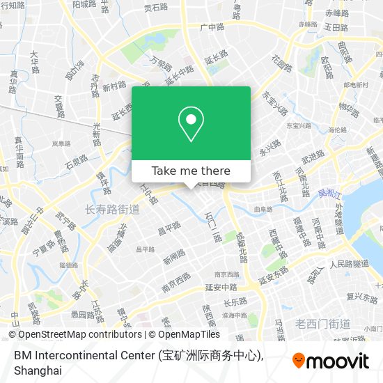 BM Intercontinental Center (宝矿洲际商务中心) map