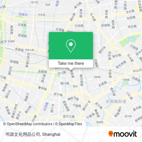 书源文化用品公司 map