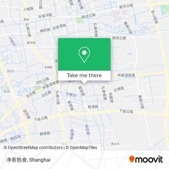 净香熟食 map