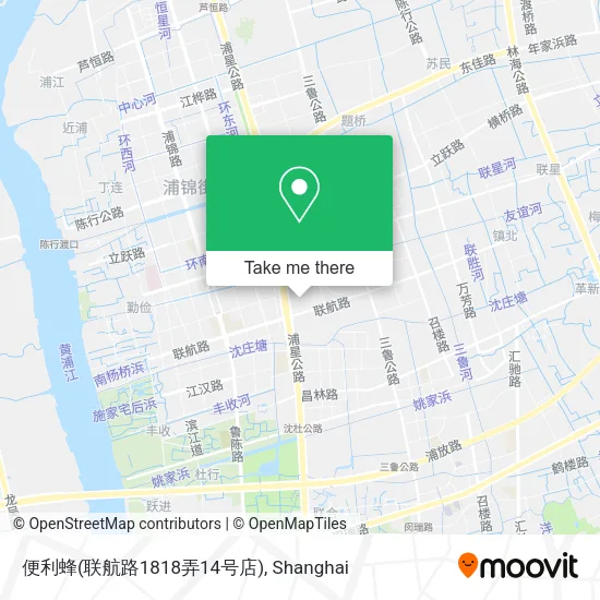 便利蜂(联航路1818弄14号店) map