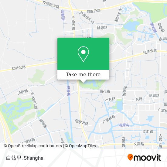 白荡里 map