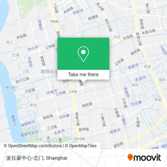 派拉蒙中心-北门 map