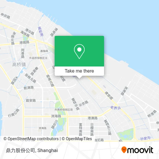 鼎力股份公司 map