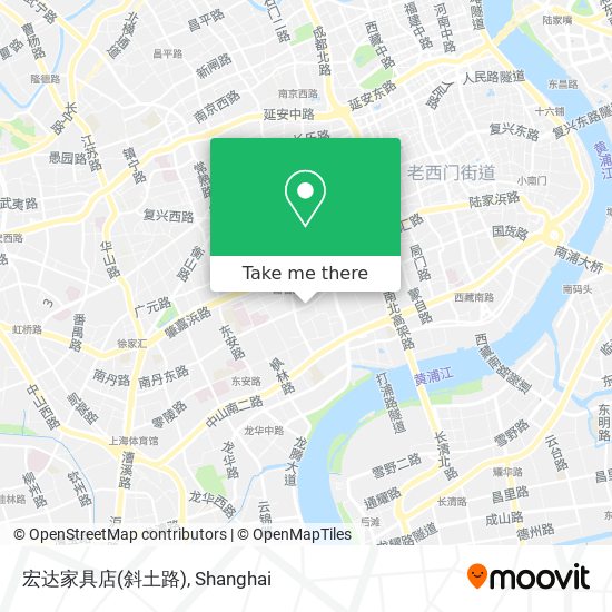 宏达家具店(斜土路) map
