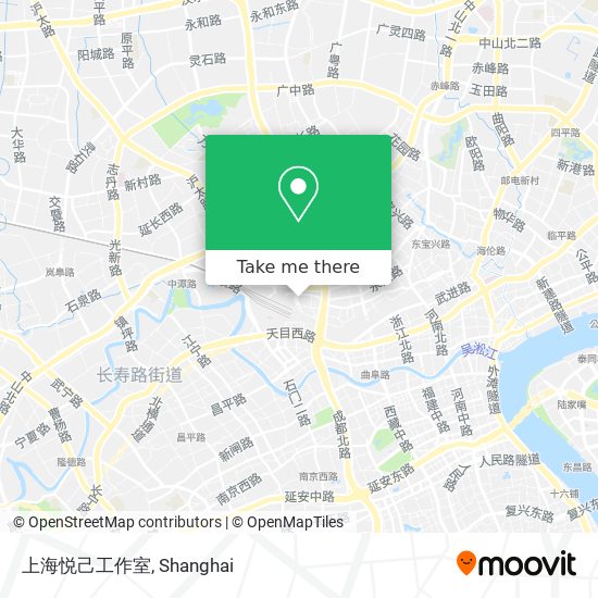 上海悦己工作室 map