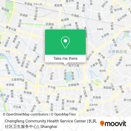 Changfeng Community Health Service Center (长风社区卫生服务中心) map