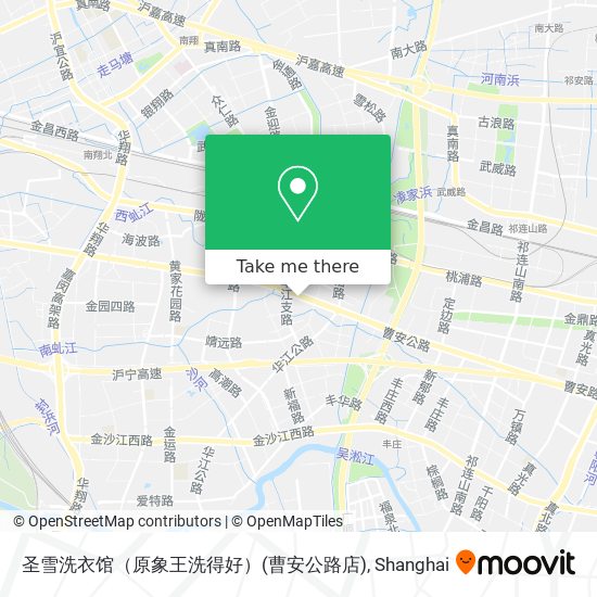 圣雪洗衣馆（原象王洗得好）(曹安公路店) map