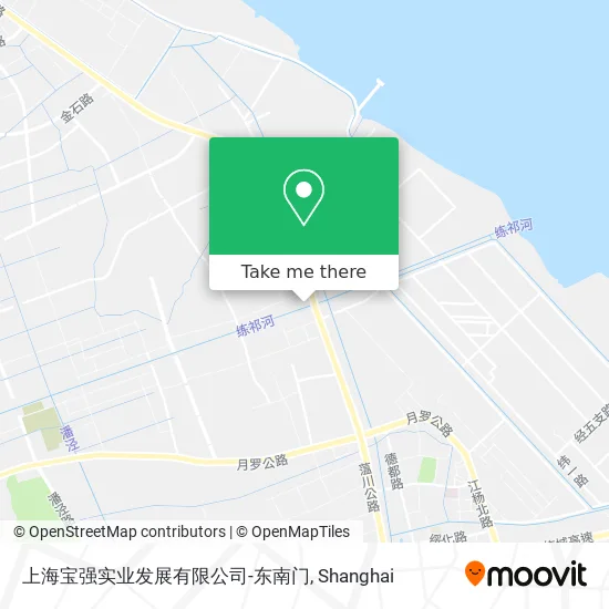上海宝强实业发展有限公司-东南门 map