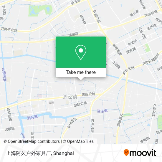 上海阿久户外家具厂 map