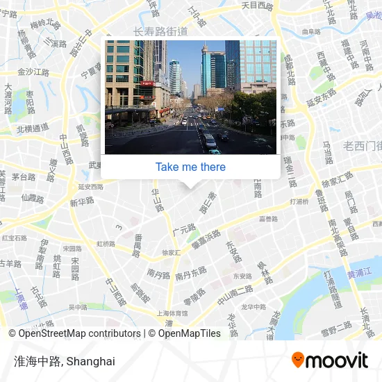 淮海中路 map