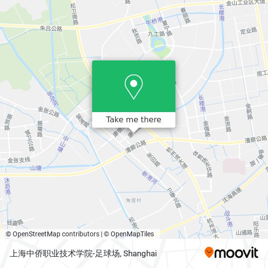 上海中侨职业技术学院-足球场 map