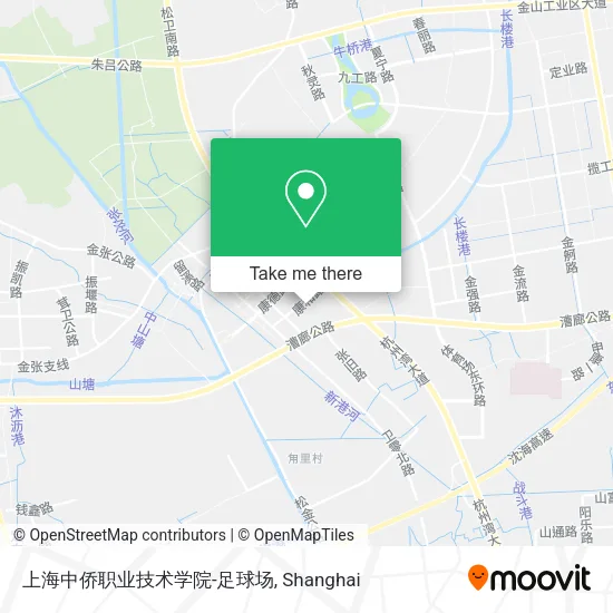 上海中侨职业技术学院-足球场 map