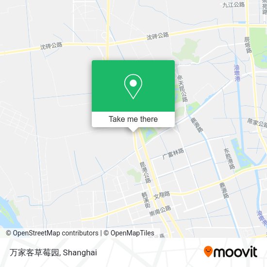 万家客草莓园 map