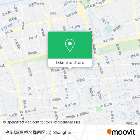 停车场(康桥名郡西区北) map