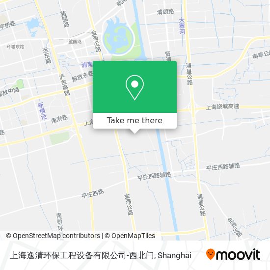 上海逸清环保工程设备有限公司-西北门 map