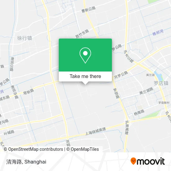 清海路 map