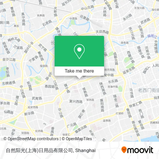 自然阳光(上海)日用品有限公司 map