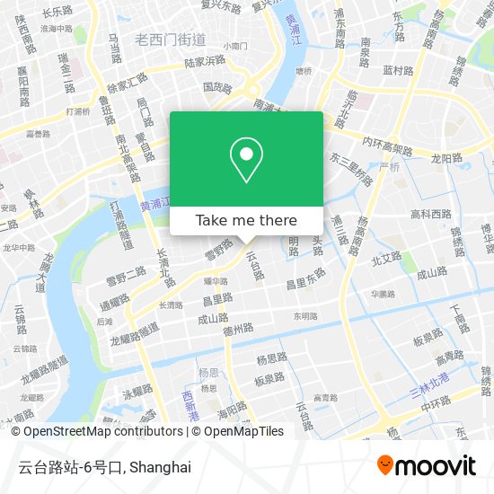 云台路站-6号口 map