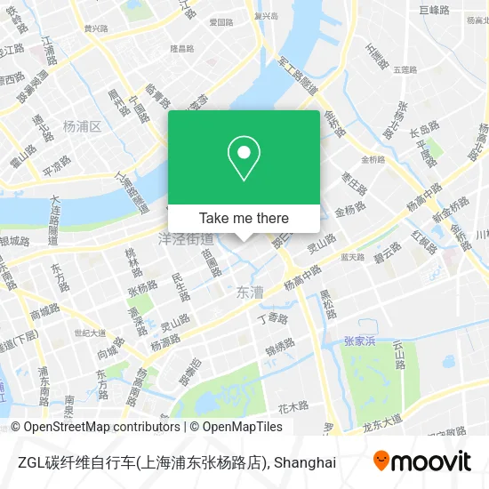 ZGL碳纤维自行车(上海浦东张杨路店) map