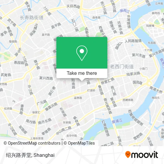 绍兴路弄堂 map