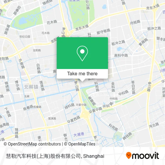 慧勒汽车科技(上海)股份有限公司 map