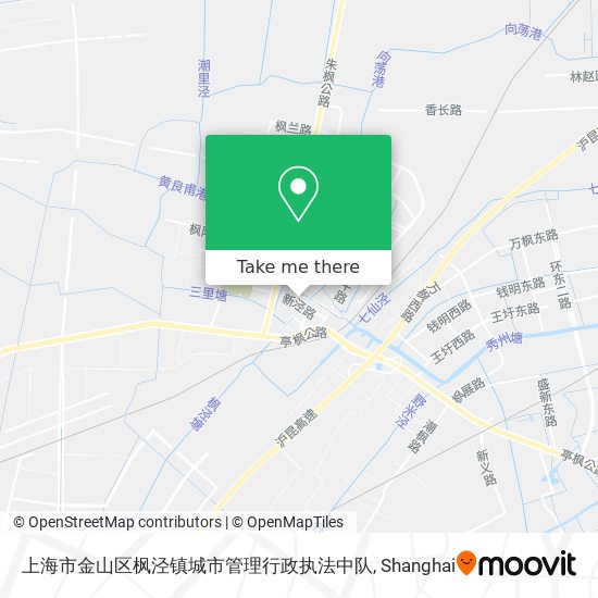 上海市金山区枫泾镇城市管理行政执法中队 map