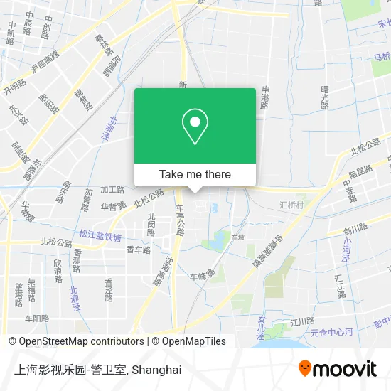 上海影视乐园-警卫室 map