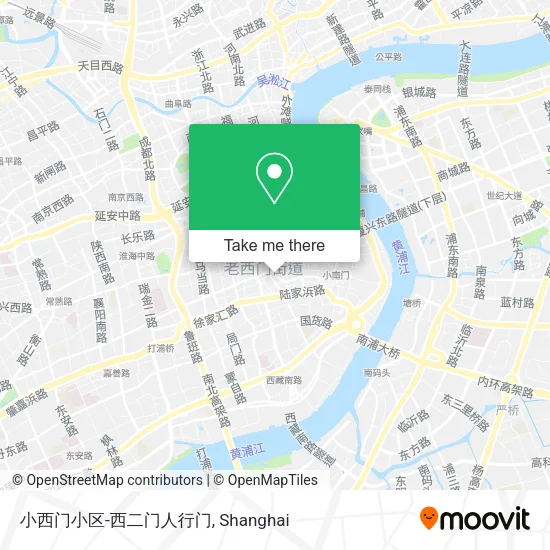小西门小区-西二门人行门 map