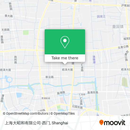 上海大昭和有限公司-西门 map