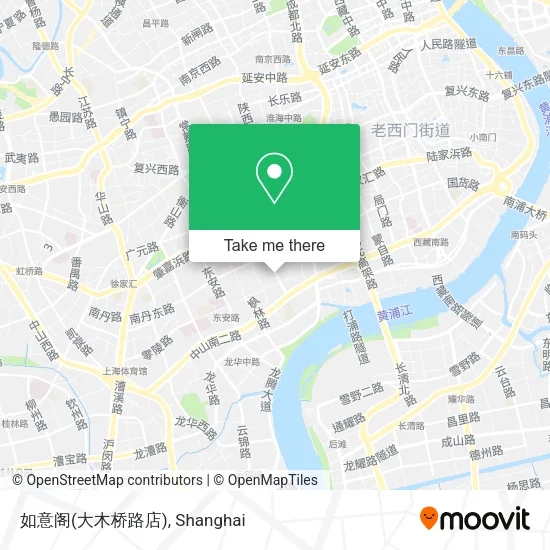 如意阁(大木桥路店) map