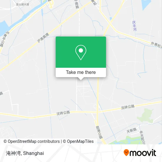 淹神湾 map