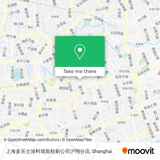 上海多乐士涂料墙面粉刷公司沪翔分店 map