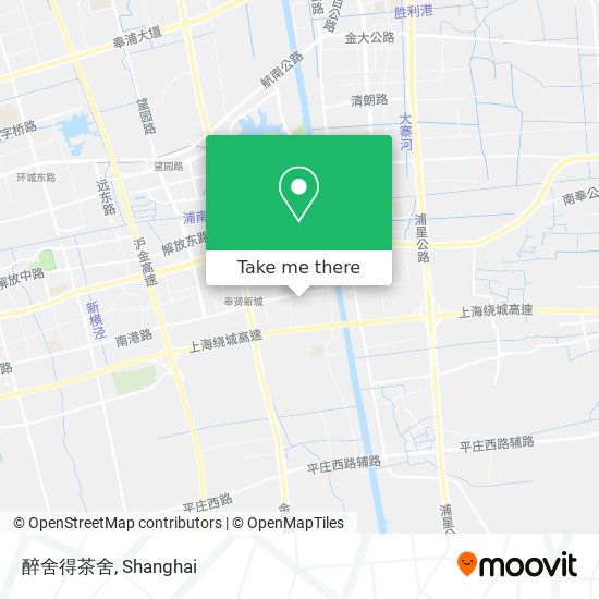 醉舍得茶舍 map