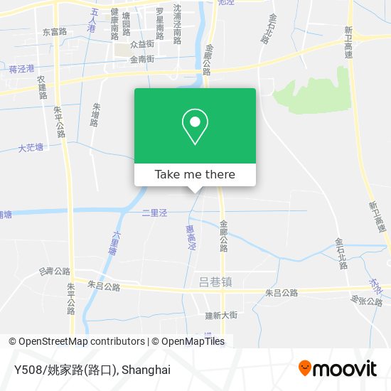 Y508/姚家路(路口) map