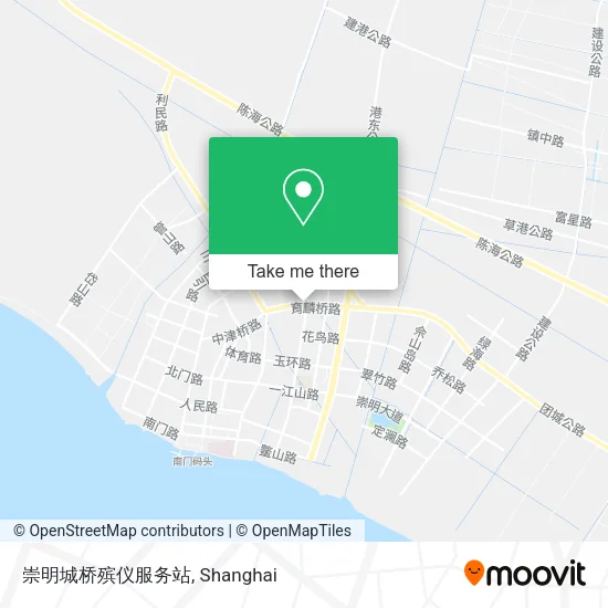 崇明城桥殡仪服务站 map