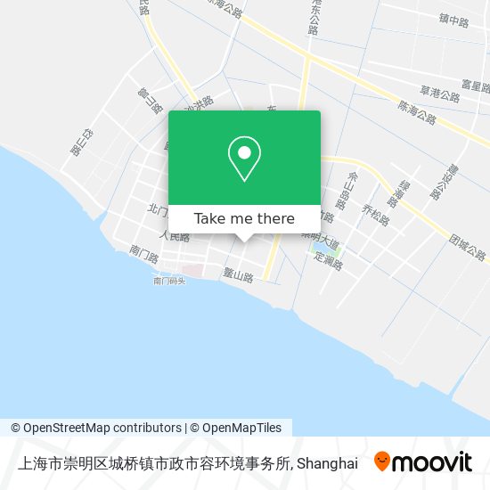 上海市崇明区城桥镇市政市容环境事务所 map