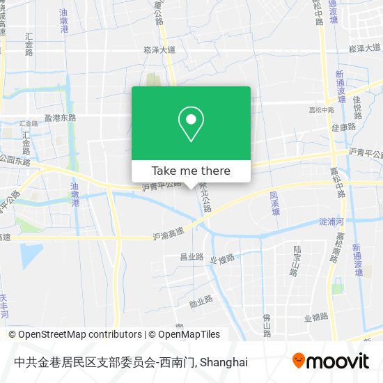 中共金巷居民区支部委员会-西南门 map