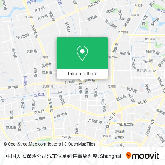 中国人民保险公司汽车保单销售事故理赔 map