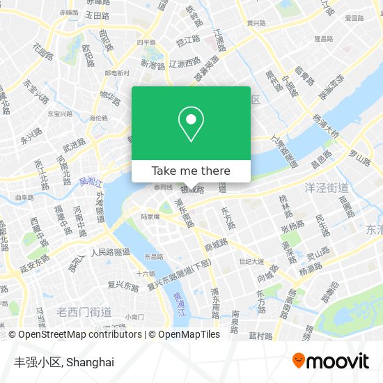 丰强小区 map
