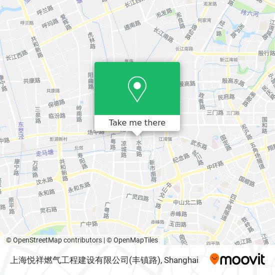 上海悦祥燃气工程建设有限公司(丰镇路) map