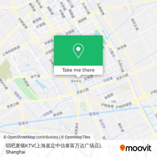 唱吧麦颂KTV(上海嘉定中信泰富万达广场店) map