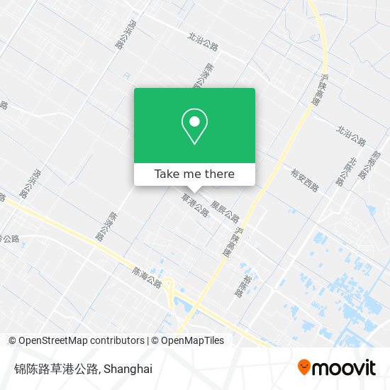锦陈路草港公路 map