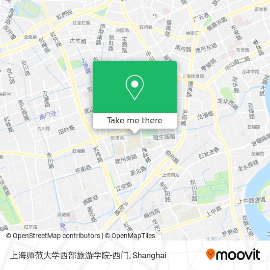 上海师范大学西部旅游学院-西门 map