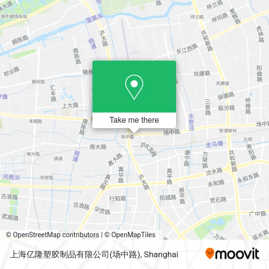 上海亿隆塑胶制品有限公司(场中路) map
