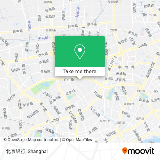 北京银行 map