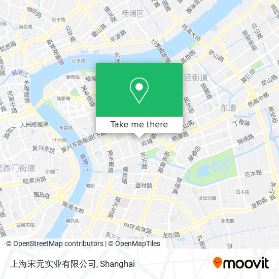 上海宋元实业有限公司 map