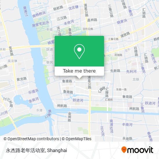 永杰路老年活动室 map