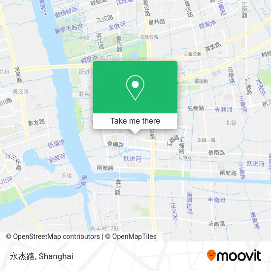 永杰路 map