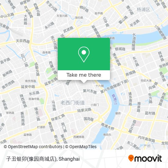 子丑银卯(豫园商城店) map