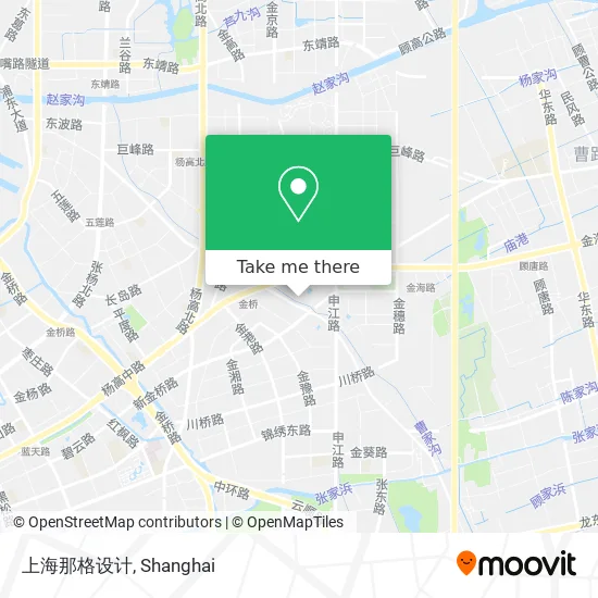 上海那格设计 map